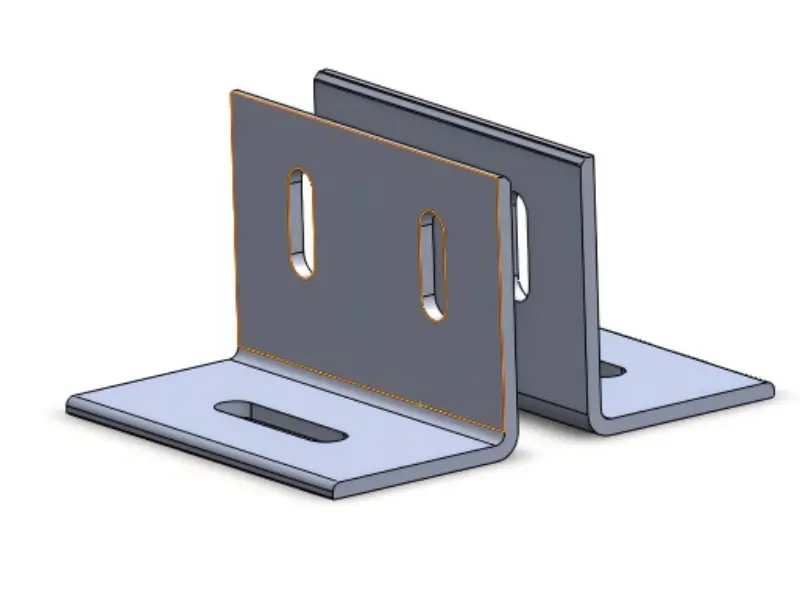 ڈبل ہول اسٹیل سولر بیس