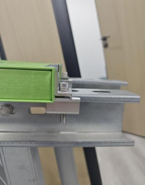 No Drill Solar end clamp