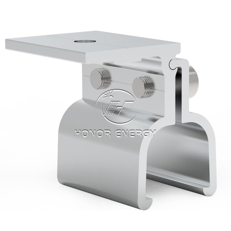 دھات کی چھت کے لئے شمسی کلپ-گھڑی